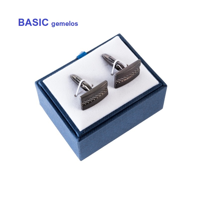 Estuche Basic gemelos gomas 70x53x30 mm.